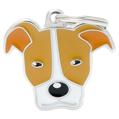 My Family Hundetegn med Rød American Bully